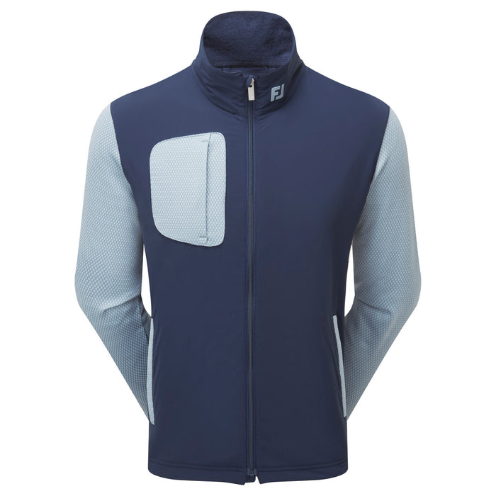 FootJoy ThermoSeries Hybrid Jacket - Navy/Grey - Front