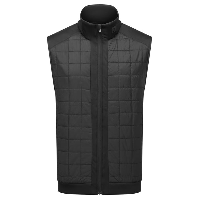 FootJoy ThermoSeries Lightweight Insulated Vest - Black - Front