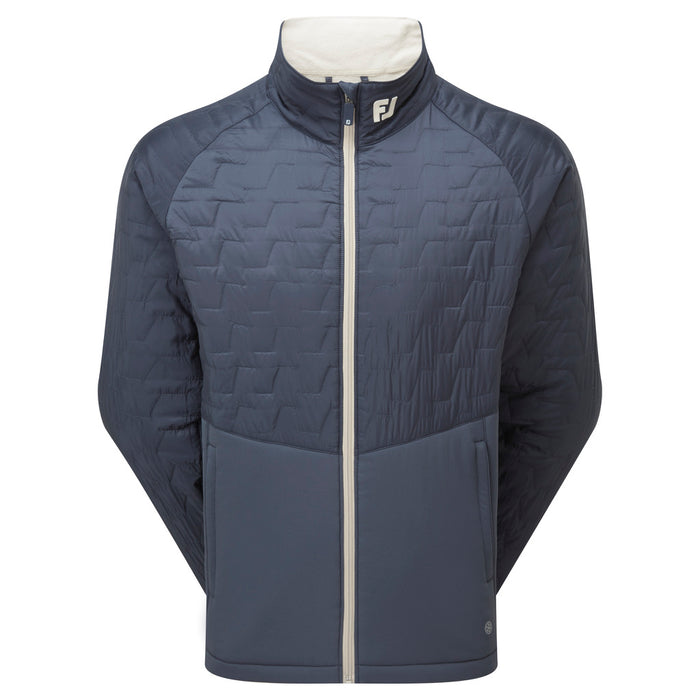 FootJoy ThermoSeries Insulated Golf Jacket - Charcoal - Front view