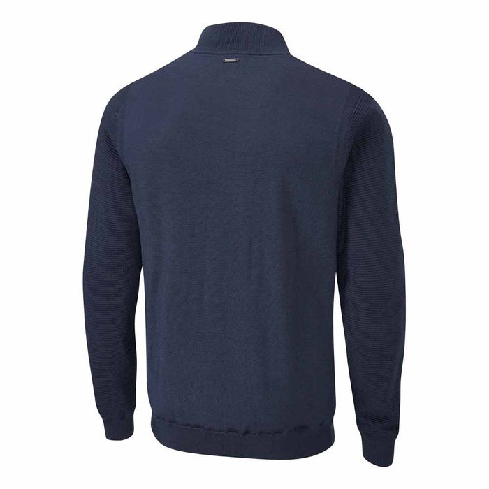 Ping Croy Men's Lined Half Zip Sweater - Oxford Blue