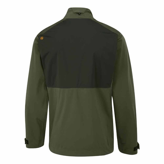 Ping Impervious Colour Block Men's Waterproof Jacket - Dark Olive/Black