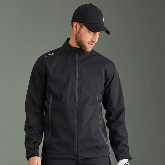 Ping Taran 3L Men's Rainwear Jacket - Black