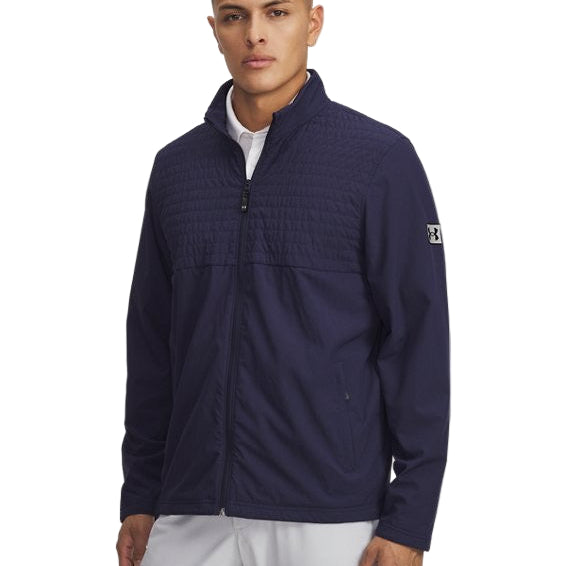 Under Armour Men's Drive Pro Full Zip Golf Jacket Navy