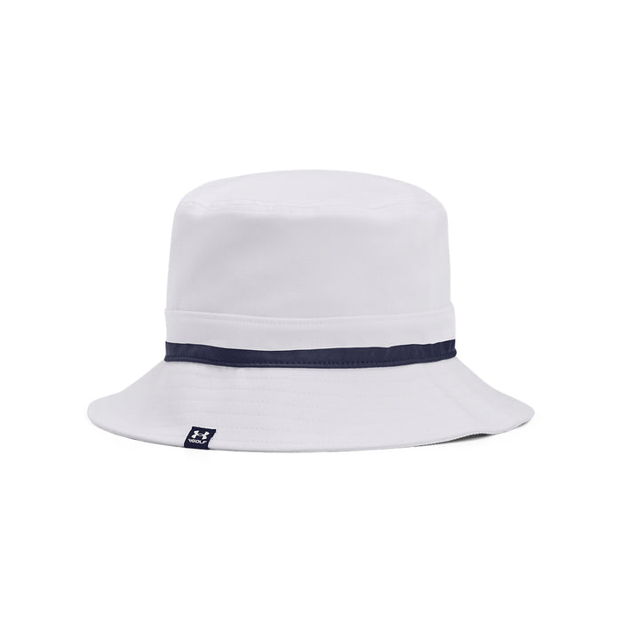 Under Armour Drive Golf Bucket Hat - White/Navy