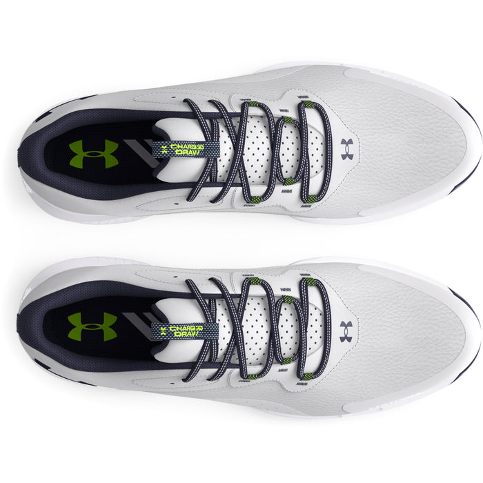 Under Armour Charged Draw 2 Mens Golf Shoes - Halo Grey/Midnight Navy