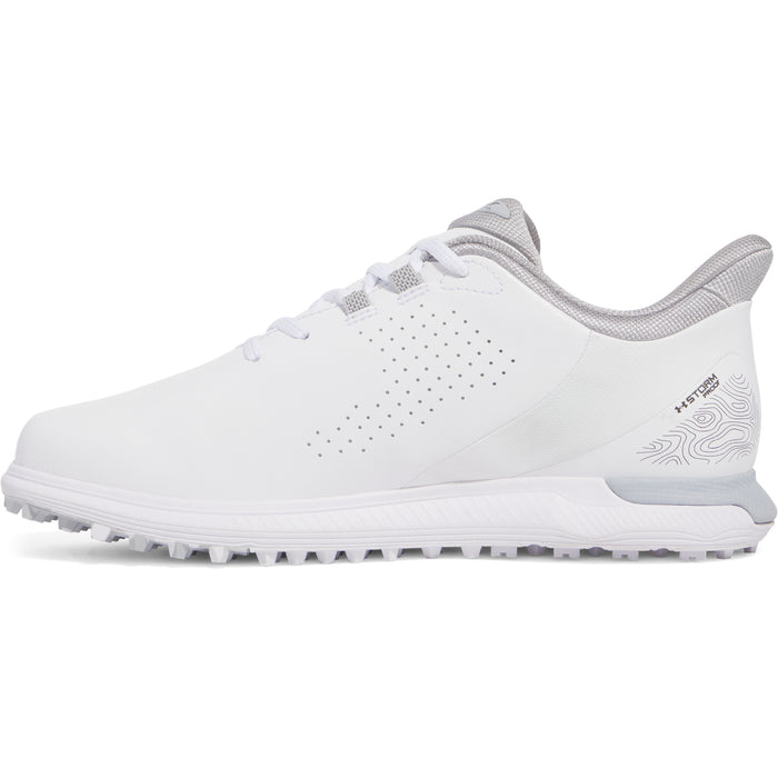 Under Armour Drive Fade Spikeless Golf Shoes - White