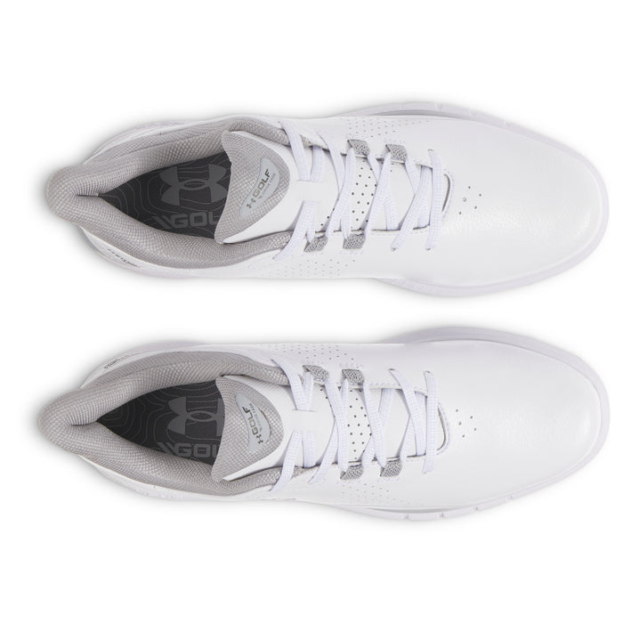 Under Armour Drive Fade Spikeless Golf Shoes - White