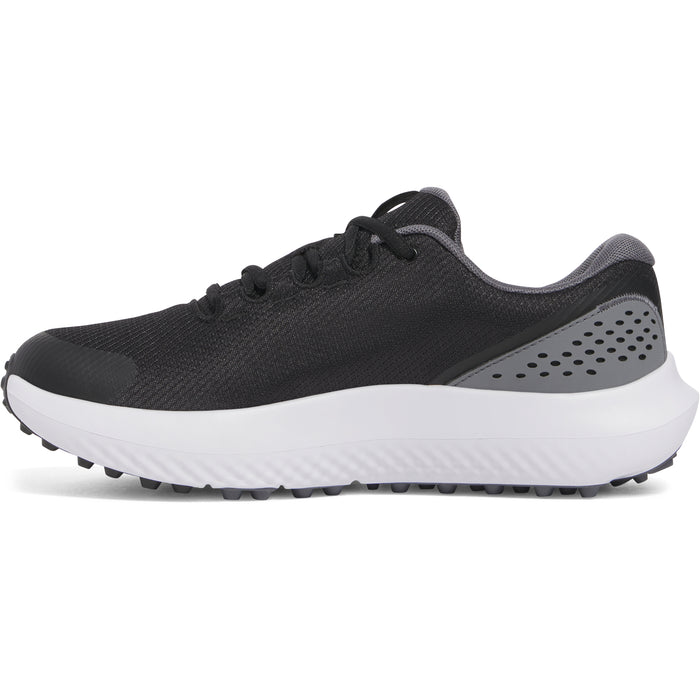 Under Armour Surge Spikeless Golf Shoes - Black/Castlerock