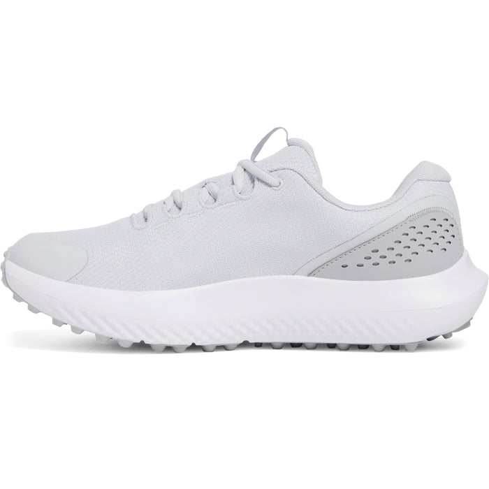 Under Armour Surge Spikeless Golf Shoes - Halo Grey/Metallic Silver