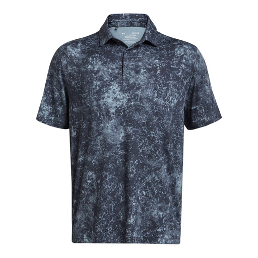 Under Armour Playoff 3.0 Golf Polo Shirt - Downpour Grey/Navy