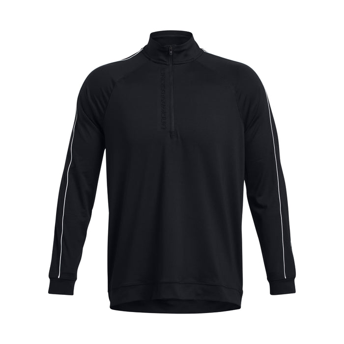 Under Armour Storm Golf Men's 1/2 Zip Midlayer - Black/White