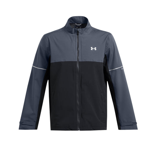 Under Armour Drive Golf Waterproof Rain Jacket - Downpour Grey/Black