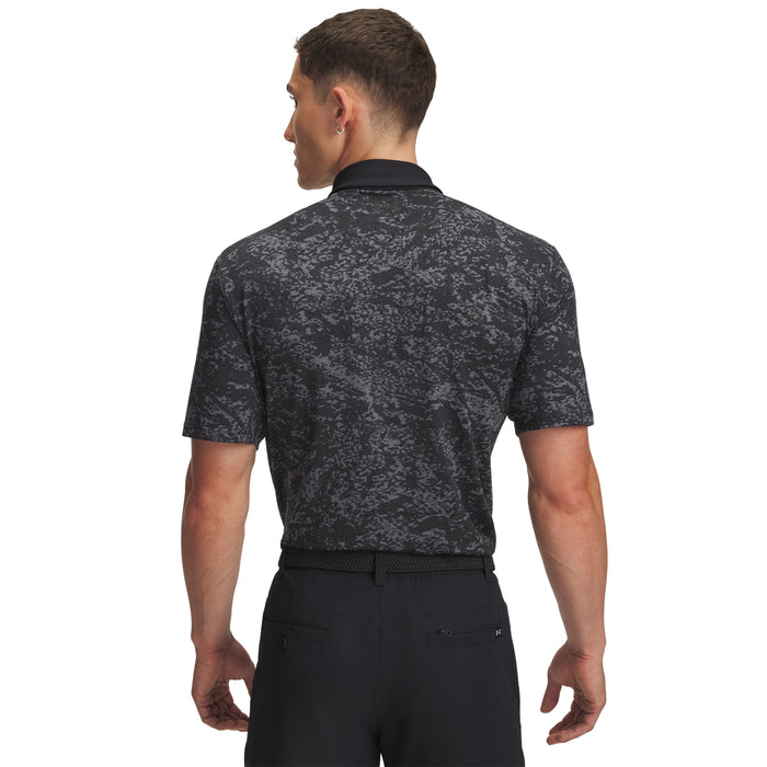 Under Armour Playoff 3.0 Golf Polo Shirt - Black/Castlerock