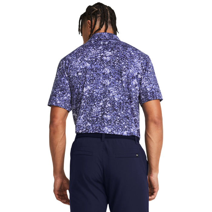 Under Armour Playoff 3.0 Printed Golf Polo Shirt - Dense Specks