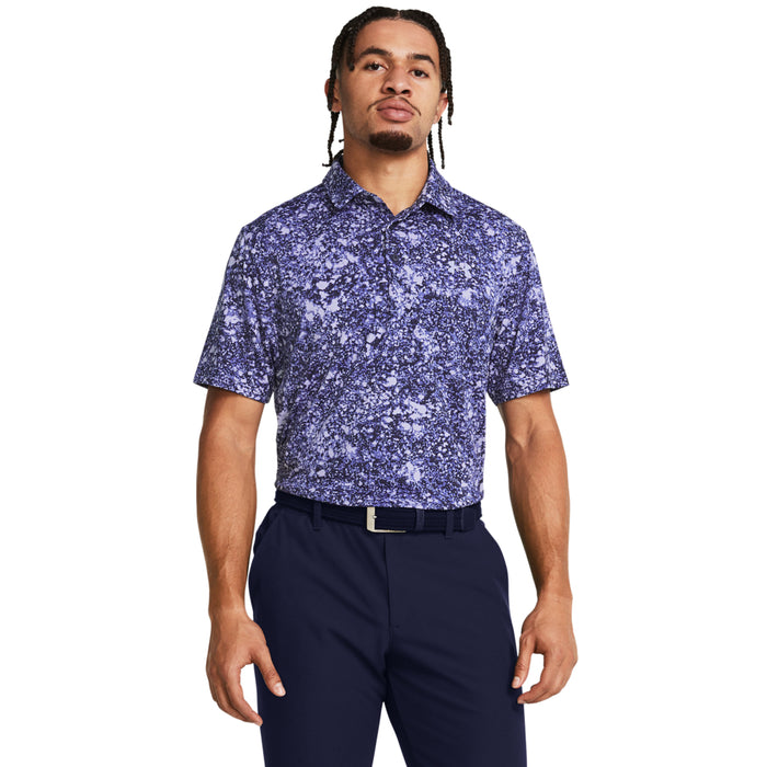 Under Armour Playoff 3.0 Printed Golf Polo Shirt - Dense Specks