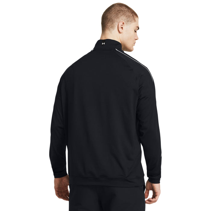 Under Armour Storm Golf Men's 1/2 Zip Midlayer - Black/White