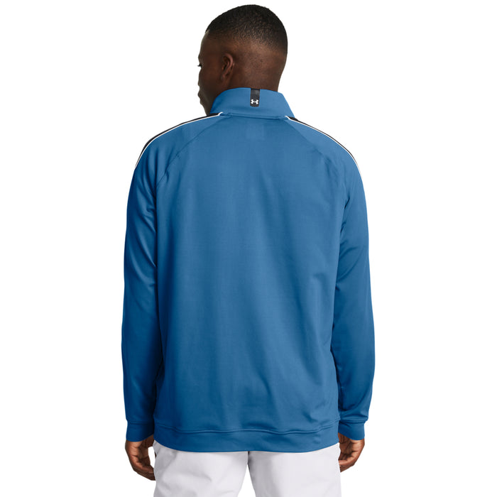 Under Armour Storm Golf 1/2 Zip Midlayer - Photon Blue / Midnight Navy