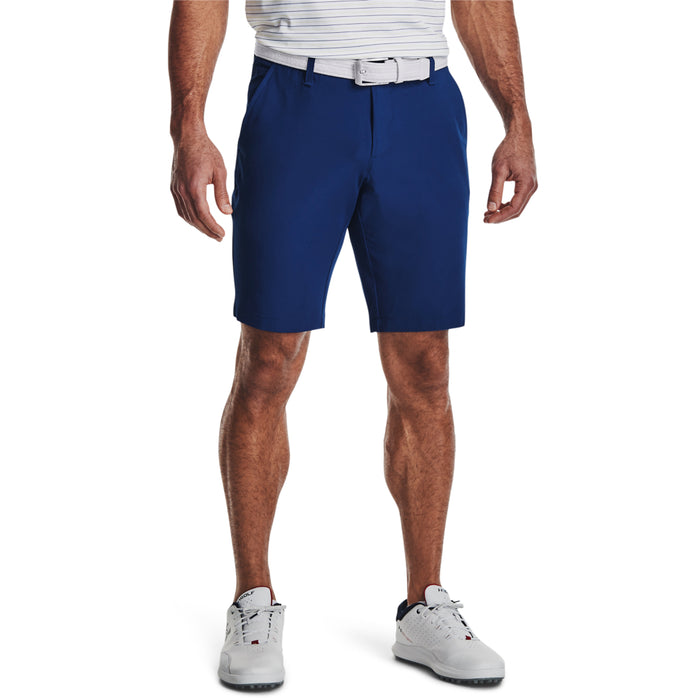 under armour drive tapered mens golf shorts blue mirage