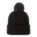FootJoy Pom Pom Solid Knit Beanie Hat Colour - Black/Charcoal