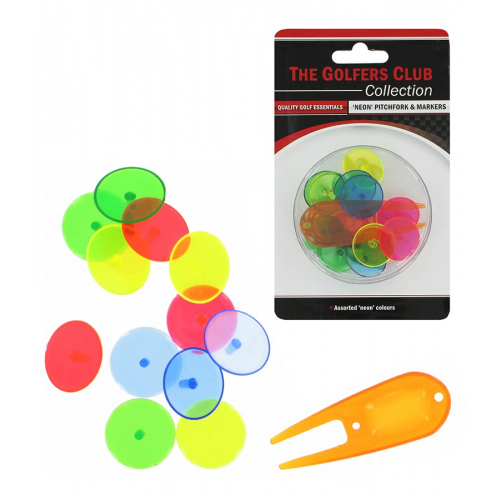 Brand Fusion Neon Pitchfork & Ball Markers