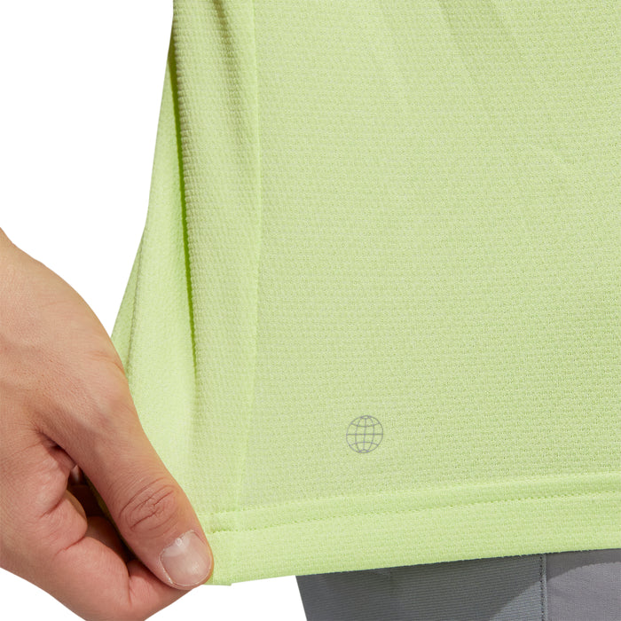 adidas Moss Stitch Polo Golf Shirt