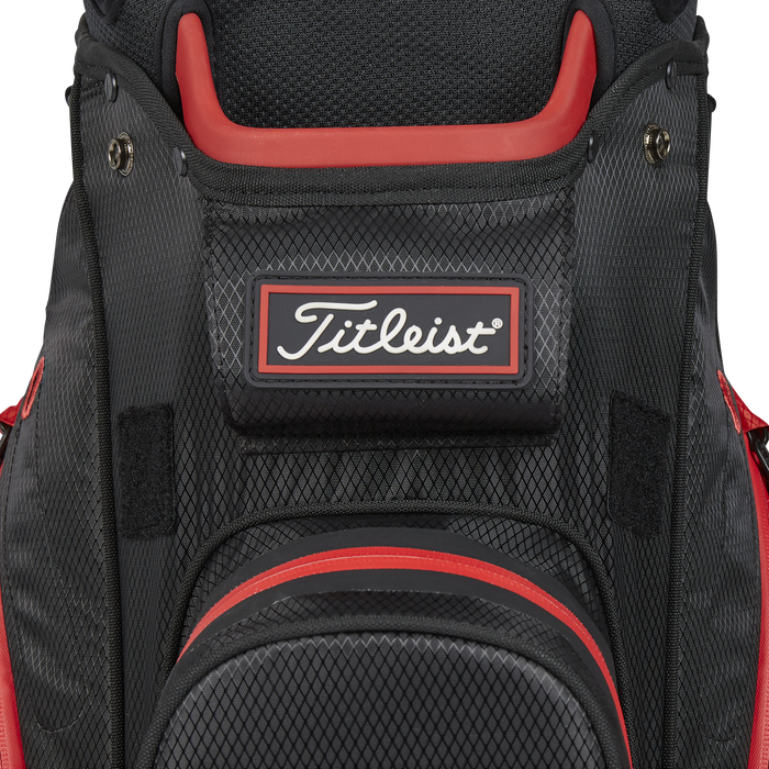 Titleist Cart 14 Stadry Golf Bag Black Red