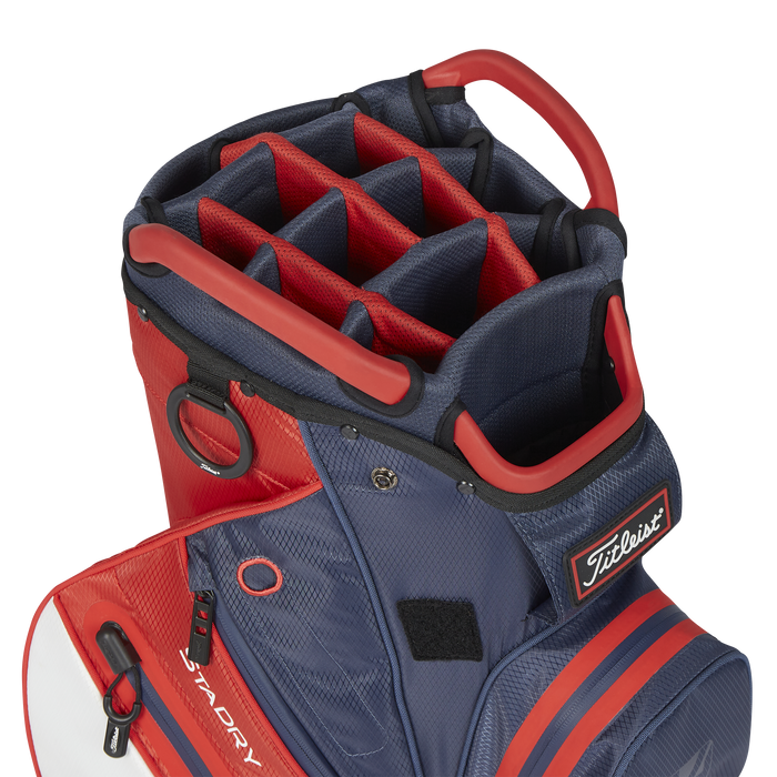 Titleist Waterproof cart bag navy white red