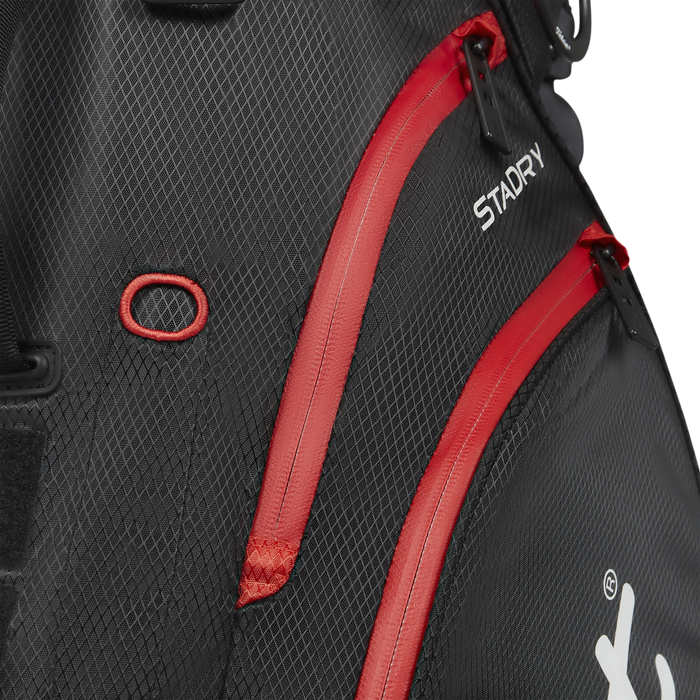 Titleist Players 4 stadry stand bag 2023 black red