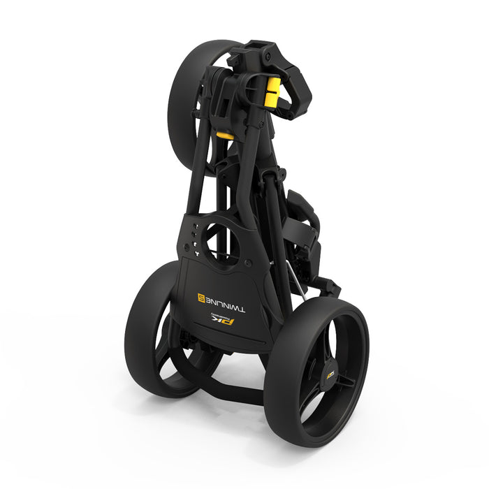 powakaddy twinline 5 push trolley black