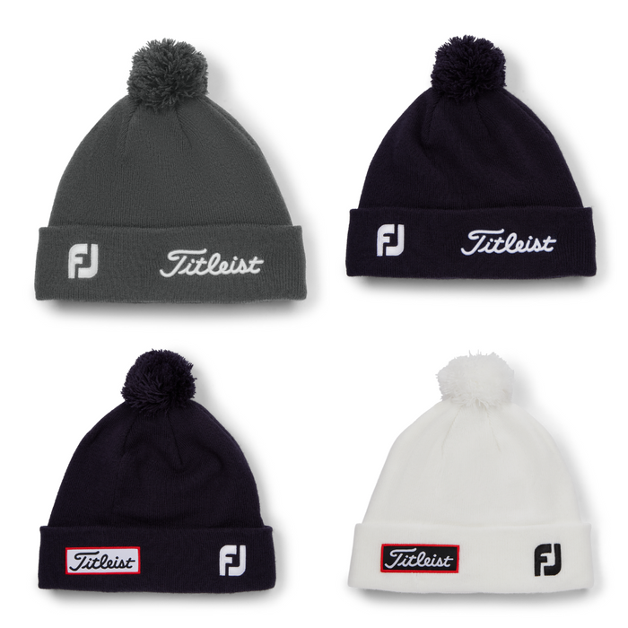 Titleist tour pom pom wooly hat