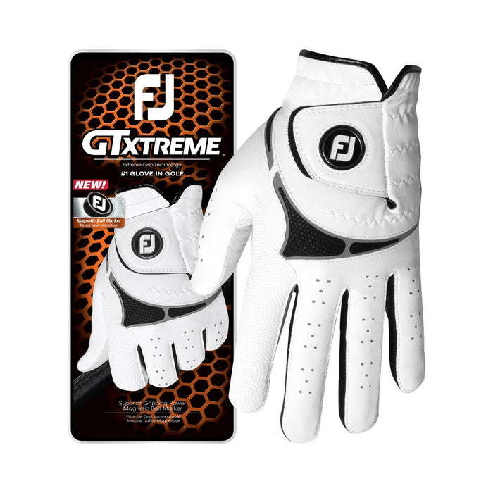 footjoy gtxtreme white mens golf glove