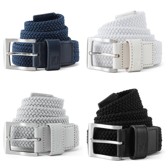 footjoy braided belt