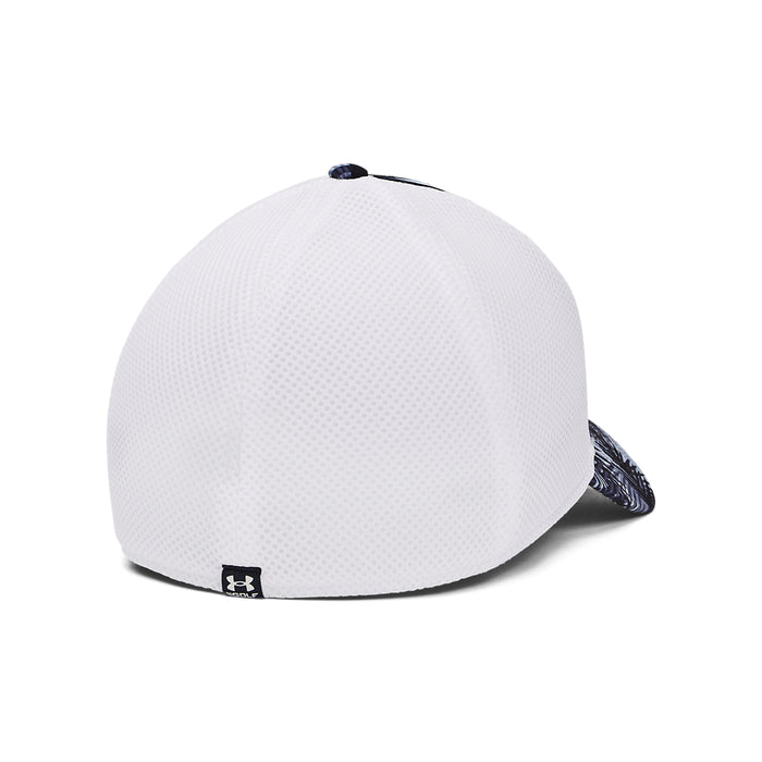 under armour white and blue golf hat