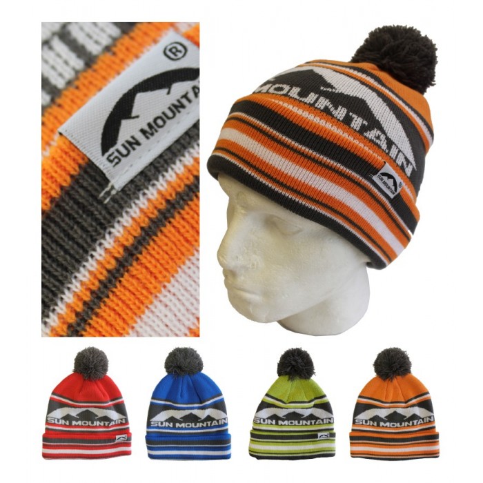 Sun Mountain Bobble Hat (4 Colours)