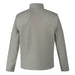 Back view of the grey Under Armour Drive Pro insulated golf jacket featuring quilted shoulder panels and a high collar.