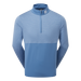 FootJoy Space Dye Blocked Chill Out Pullover Sapphire Blue