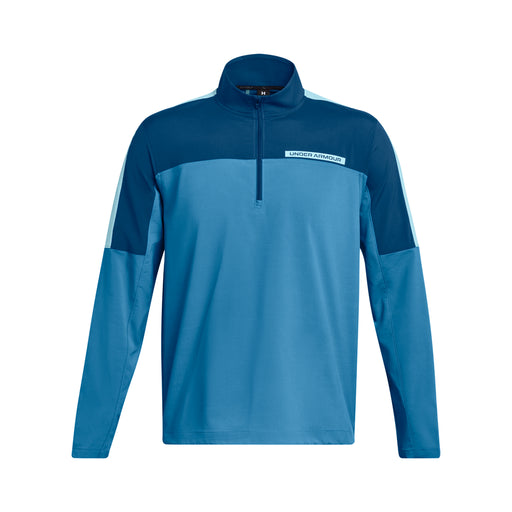 Under Armour Storm Windstrike Men's Golf Pullover Colour - Varsity Blue / Cosmic Blue  Under Armour Product Code - 1377382-002