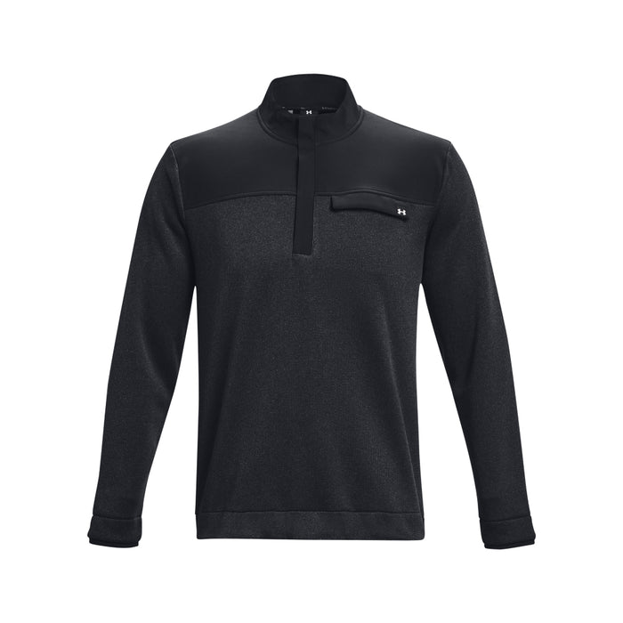 Under Armour Storm Sweater Fleece 1/2 Zip Colour - Black / White  Under Armour Product Code - 1382920-001