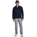 Under Armour Storm Sweater Fleece 1/2 Zip Colour - Midnight Navy / White  Under Armour Product Code - 1382920-410
