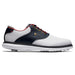 FootJoy Traditions Mens Golf Shoes - Limited Edition White/Navy/Red