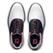 FootJoy Traditions Mens Golf Shoes - Limited Edition White/Navy/Red