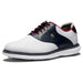 FootJoy Traditions Mens Golf Shoes - Limited Edition White/Navy/Red