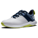 FootJoy ProLite Spikeless Men's Golf Shoes - White/Navy/Lime
