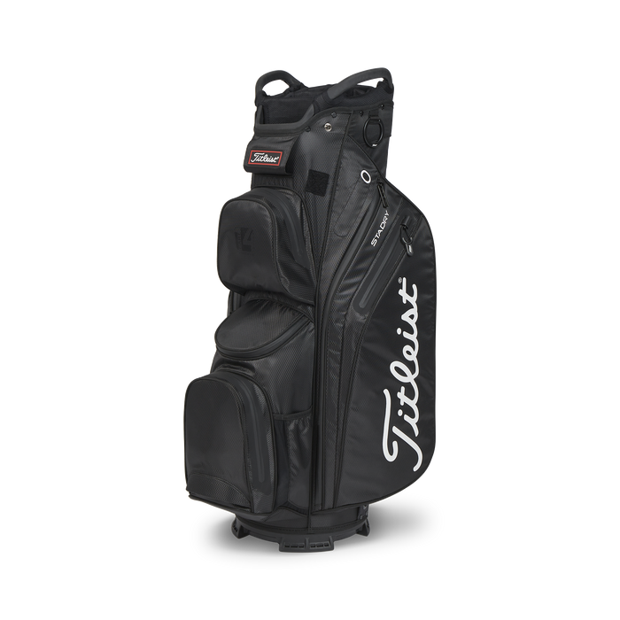 Titleist Cart 14 StaDry Golf Cart Bag inblack side view