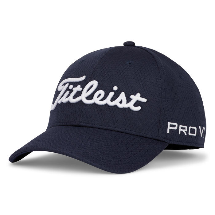titleist tour elite hat in navy front view