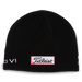 Titleist Tour Merino Golf Beanie Hat - black back view