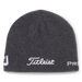 Titleist Tour Merino Golf Beanie Hat - charcoal front view