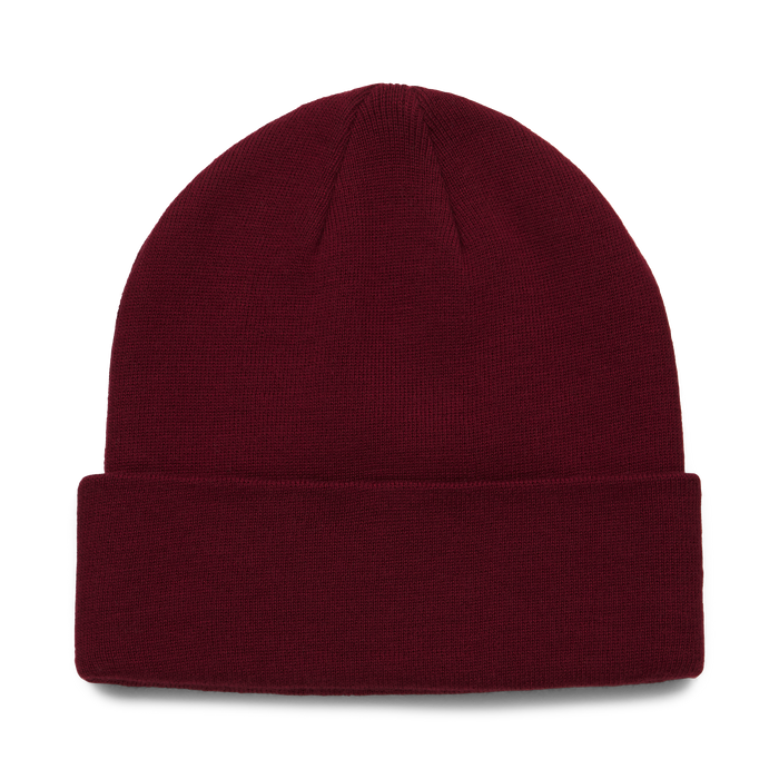 Titleist Charleston Cuff Knit Golf Beanie Hat - New  - burgundy back view