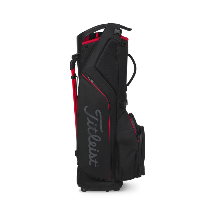 Titleist Hybrid 14 StaDry Golf Bag - Black/Black/Red