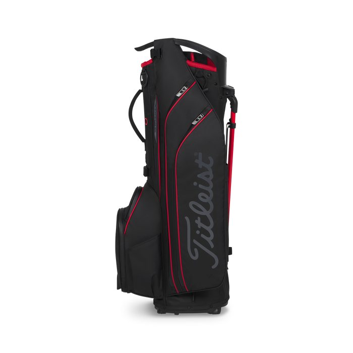 Titleist Hybrid 14 StaDry Golf Bag - Black/Black/Red